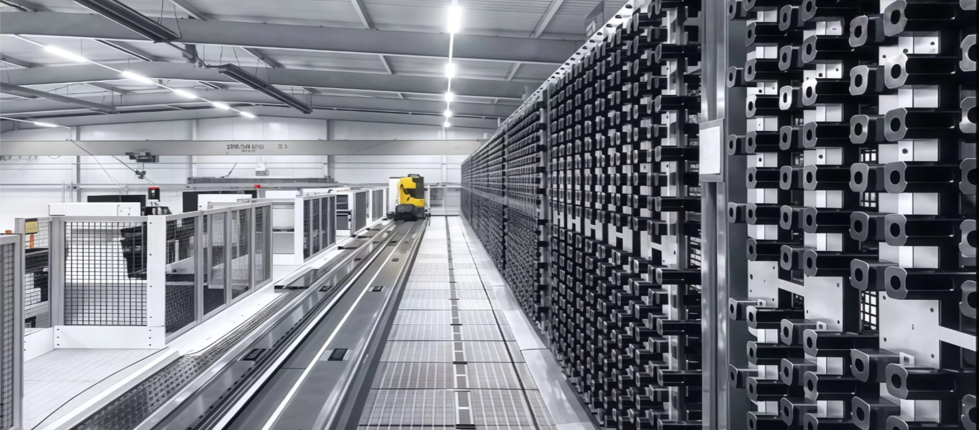 Production-line level intelligent central tool magazine